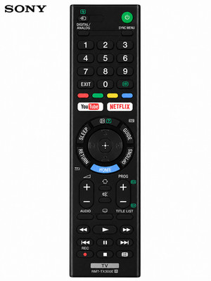 Ersatz Fernbedienung für Sony TV - RMT-TX300E kompatibel