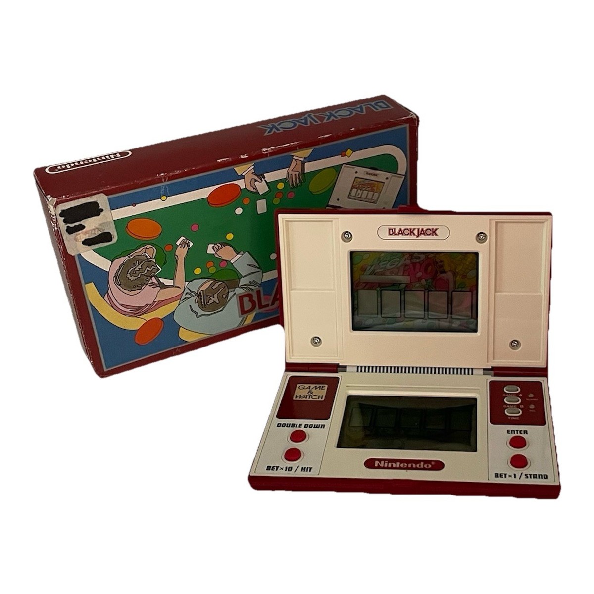 Vintage 1985 NINTENDO GAME & WATCH Black Jack Multi Screen