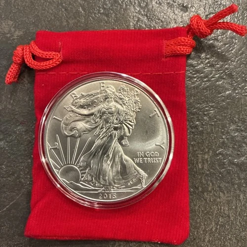 2015 American Silver Eagle 1 oz .999 Fine Silver BU #5