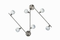 Massive Spotbalken Marcos Energiespar Strahler Deckenleuchte Modern 6X E14