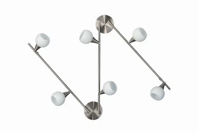 Massive Spotbalken Marcos Energiespar Strahler Deckenleuchte Modern 6x E14 - Bild 1 von 2
