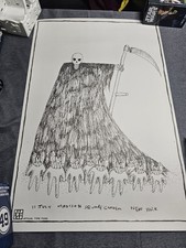 Radiohead msg NYC Complete 4-night 24x36 2018 posters WASTE  Yorke Kid A