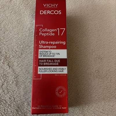 Vichy Dercos Collagen Peptide 17 Ultra-Repairing Shampoo 6.76 fl.oz./200 ML
