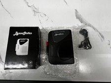 BYRON STATICS KCS-315 Black Cassette Player Portable Walkman Recorder AM/FM