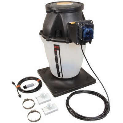 Pentair IntelliChem 4-Gallon Chlorine Tank with Tank Mounted Pump   522473