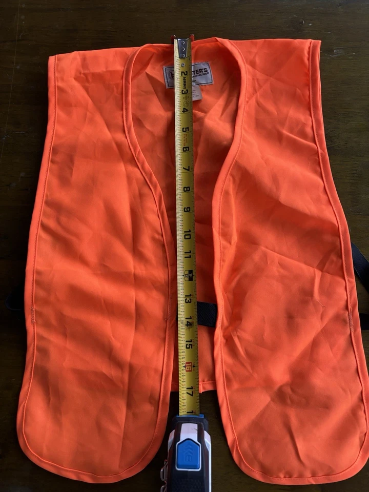 Hunter's Specialities Orange Safety Youth Vest Deer Game Ones Size - Image 2 of 4