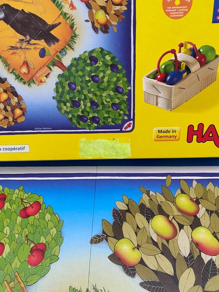Juego De Societe "The Orchard" HABA Grande Modelo 3-6 Años Completo Tbe Viene - Imagen 3 de 4