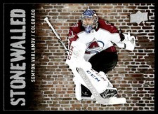 2018-19 Upper Deck Stonewalled Semyon Varlamov #SW-10