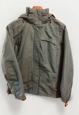 Lands End Women  s Med. 10-12 Teal-Blue Winter Insulated Jacket Removable Hood