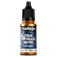 VJP77163 Vallejo True Metallic Metal: Airbrush: Imperial Gold 18ml 