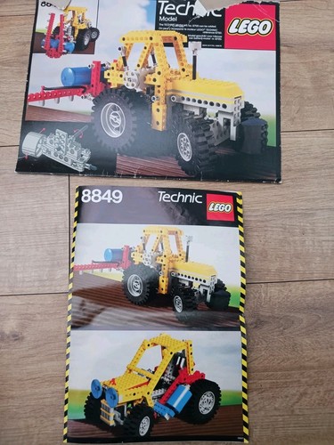 Lego 8849 Technic Traktor Bedienungsanleitung Booklet