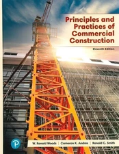 Principles and Practices of Commercial Construction 11th Edition - VERY GOOD