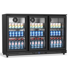 11 Cu.Ft. Commercial 3 Glass Door Display Upright Beverage Refrigerator Cooler