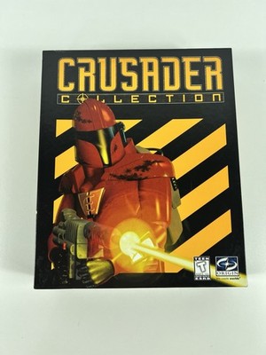 Crusader Collection No Remorse Regret Origin CD ROM DOS IBM PC Big Box Game