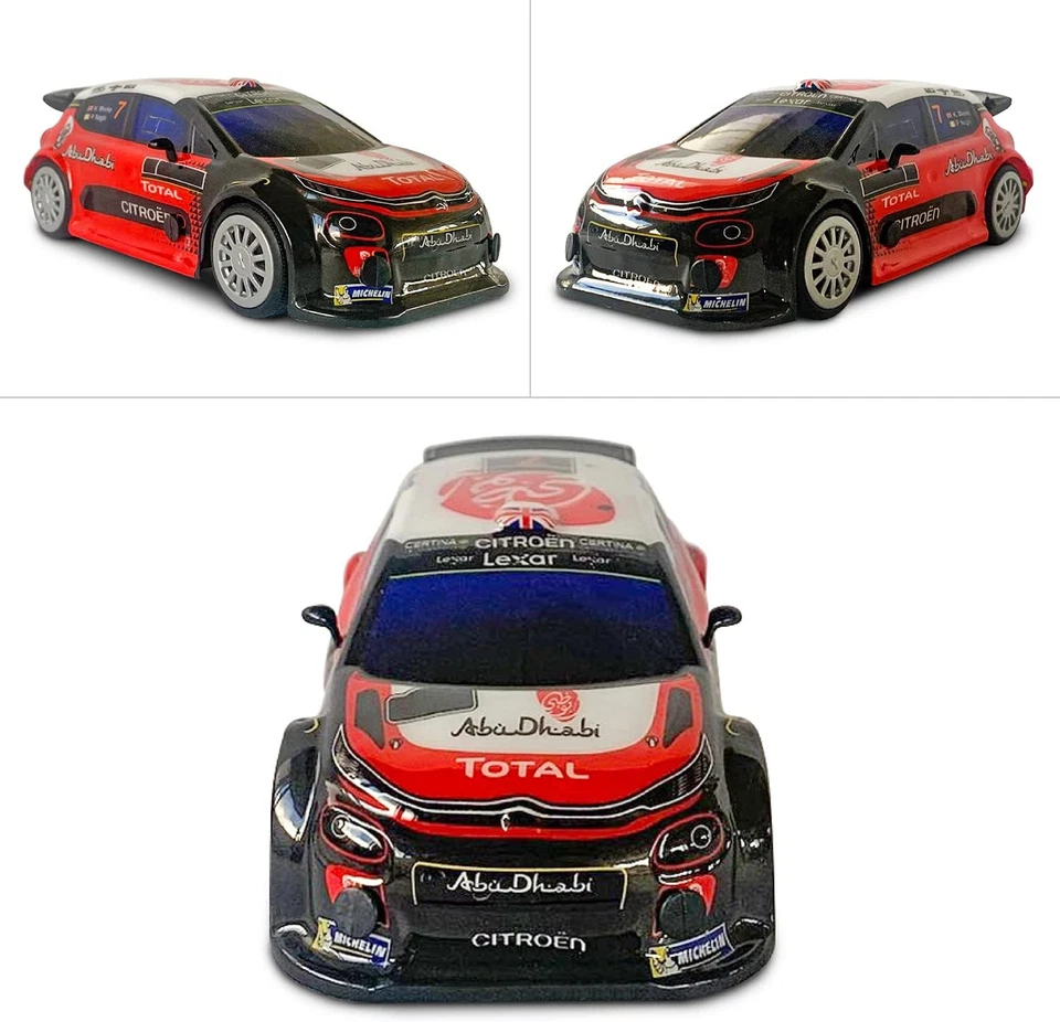 Motors - Citroen C3 WRC - Modello in Scala 1:28 - Fino a 10 Km/H Di Velocità - A - Immagine 3 di 4