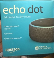 Amazon Echo Dot (3rd Generation) Smart Speaker - Charcoal