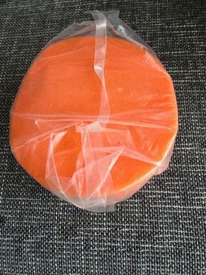 4 Stück Polierpads Orange 125 MM