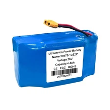 36V 4400mAh Lithium Battery High Capacity Endurance US
