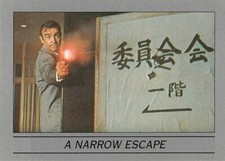 James Bond 007 Trading Card 1993 #5 A Norrow Escape 