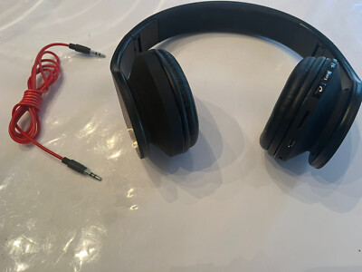 Black esonstyle S580 Bluetooth Headphones Over Ear Foldable