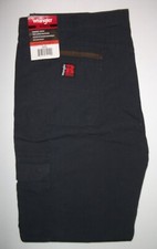 New Wrangler Riggs Workwear Ripstop Ranger Relaxed Navy Cargo Pants 44x30