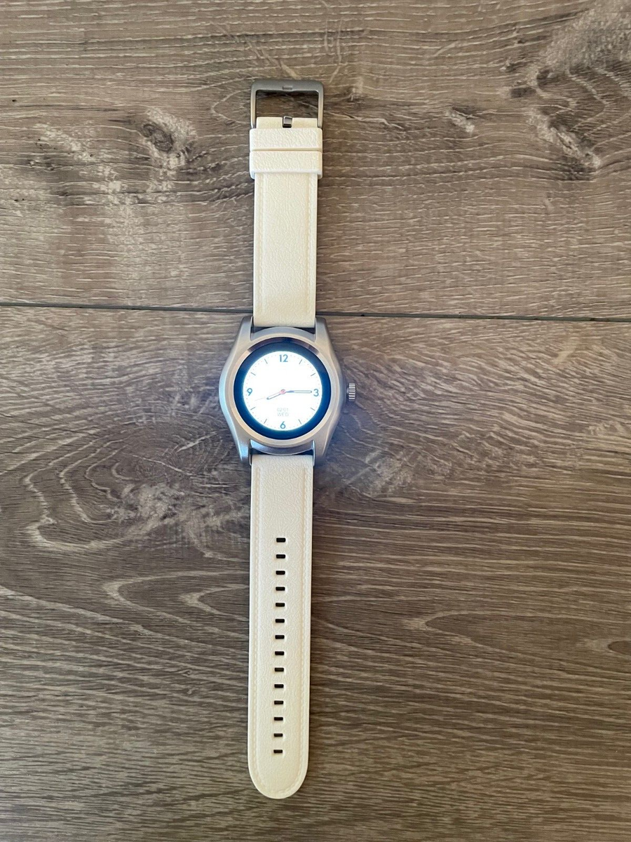 Timex iConnect White Silicone Strap 45mm Unisex Smart Watch