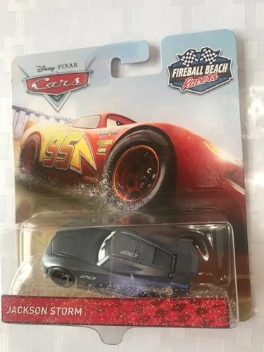 Disney Pixar Cars Jackson Storm Ignitr Fireball Beach Racers Series Mattel 1:55