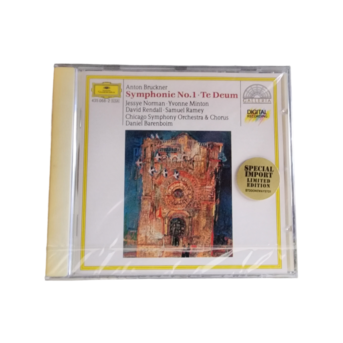 Bruckner: Symphony No.1; Te Deum (CD, Sep-1991, DG Deutsche