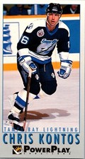 1993-94 Fleer Power Play Tall Boy - #233 Chris Kontos