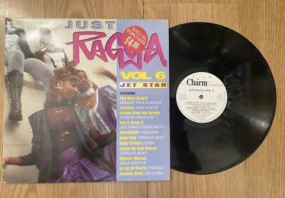 Just Ragga Vol 6 Vinyl LP Record 1994 CRLP28 Charm Spragga Benz Jigsy King