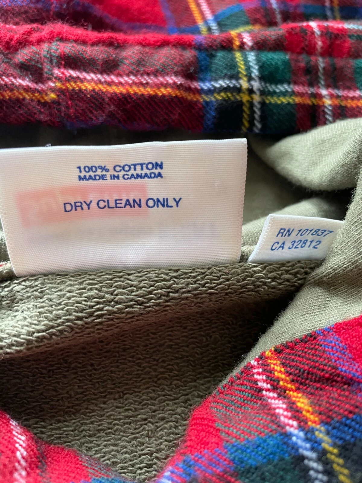 Felpa con cappuccio Supreme Comme Des Garcons oliva grande