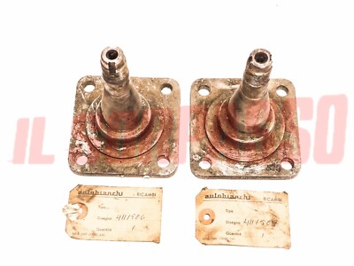 Original Rear Wheel Hubs For Autobianchi Primula 65 C + Coupe S
