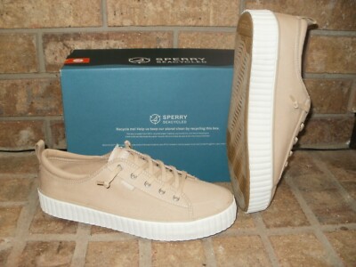 NEW SPERRY PIER WAVE PLATFORM SNEAKER LADYS 10