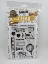 VS1 Hero Arts From The Vault Travel Poly Clear Stamp Set New CMS358