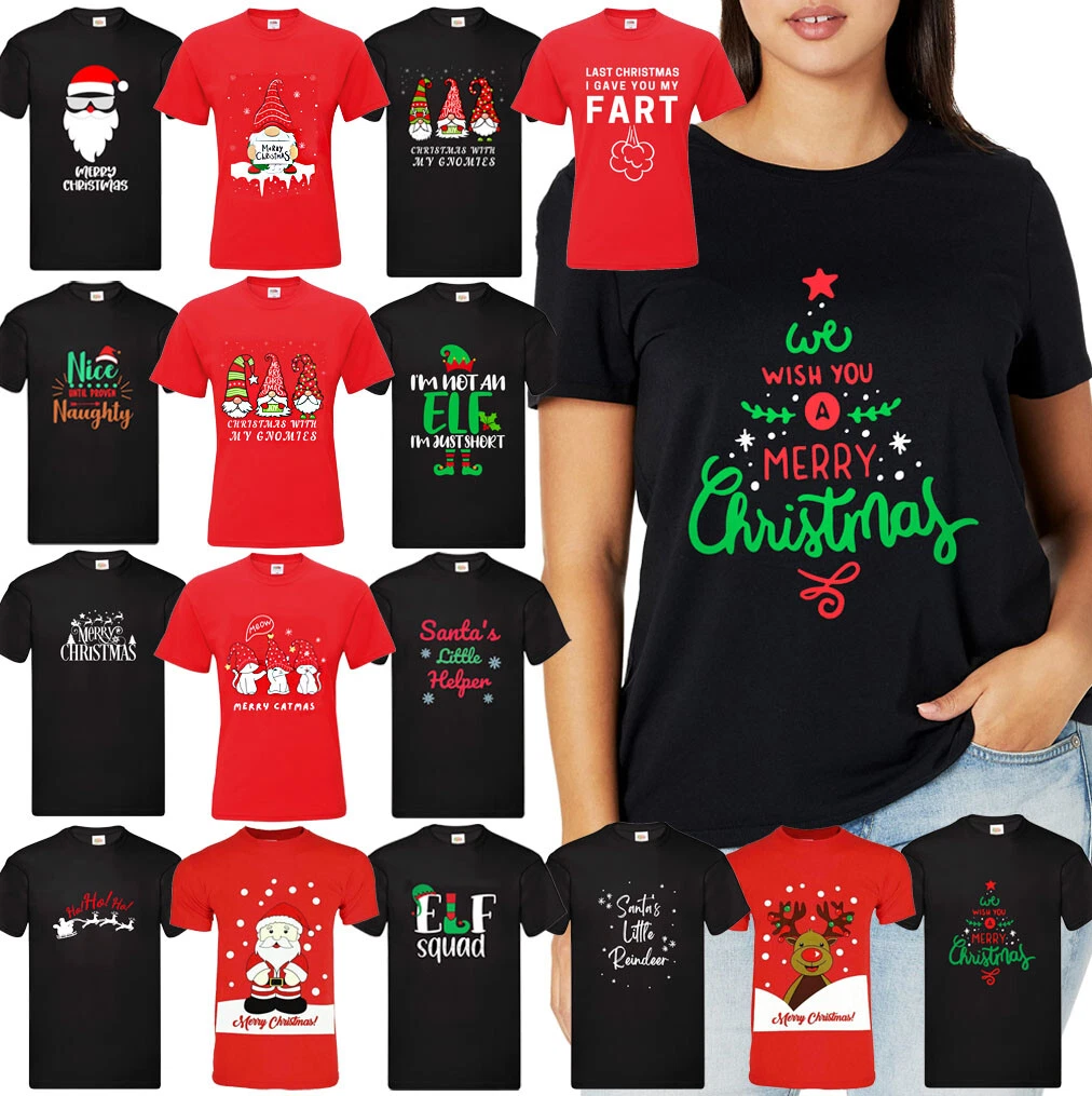 Mens xmas t shirts cheap