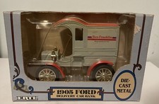 1988 Ertl Ben Franklin 1905 Ford Delivery Die Cast Bank