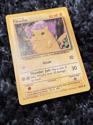 Pikachu 58/102 Shadowless Base Set - Common WOTC Pokemon Card | eBay