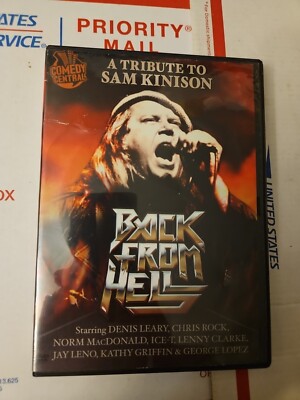 Back from Hell: a Tribute to Sam Kinison (DVD, 2010)Plz Read Description VG Cond