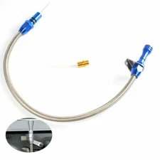 For Ford AOD Flexible Chrome Stainless Steel Transmission Dipstick AODE 4R70W