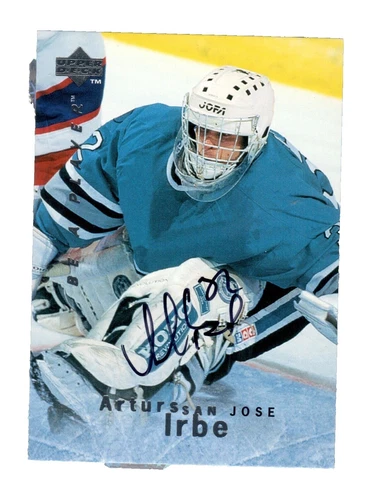 Upper Deck Arturs Irbe Ice Hockey Sports Trading Cards