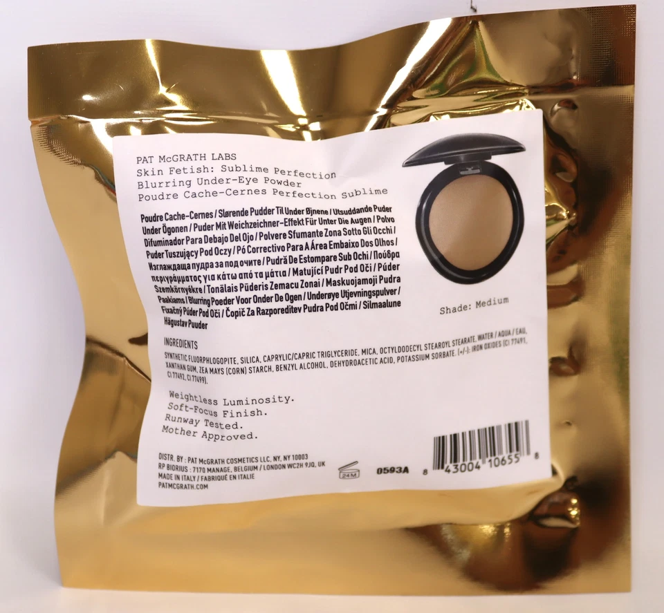 PAT McGRATH LABS Sublime Perfection Blurring Under-Eye Setting Powder Medium - Image 2 of 3