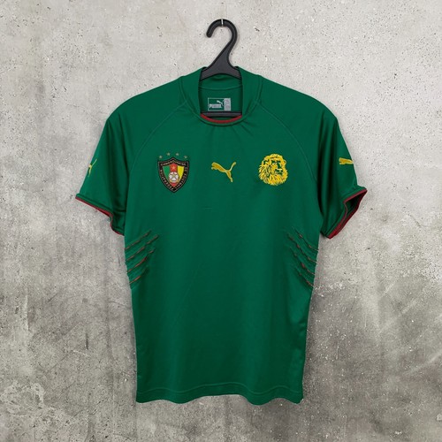 CAMEROON 2004 2006 HOME FOOTBALL SHIRT PUMA NATIONAL TEAM JERSEY SIZE M