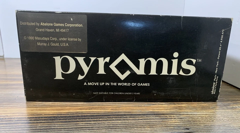 Pyramis A Move Up In The World Of Board Game By Abalone Games Corp MENSA Select - Image 2 of 4