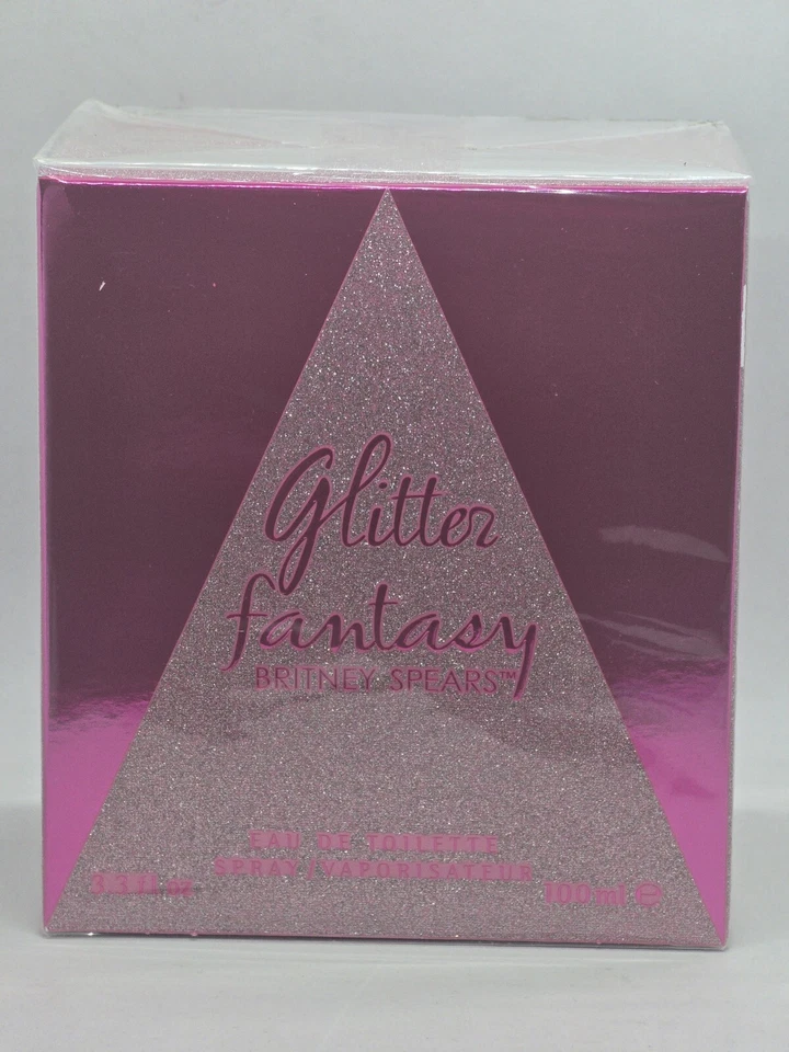 Britney Spears Glitter Fantasy 3,4 Oz. 100 ml Eau De Toilette Spray Neu im Karton