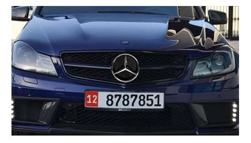 Полностью черная решетка C250 C300 C350 C63 Chrome Star 2008 2009 2010 2012 2013 2014 - Изображение 4 из 4