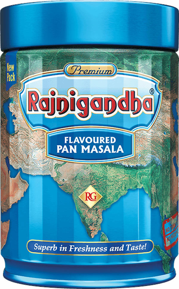 rajnigandha tobacco Rajnigandha Mouth Freshener Flavoured Masala Smart Pocket Tin Dabba 100GX10  Pack