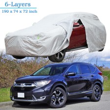 For Honda Crv Hrv Urv 6-layer Car Full Cover Water Dust Uv Rain Proof W Zipper For Honda Crv Hrv Urv 6-layer Car Full Cover Water Dust Uv Rain Proof W Zipper