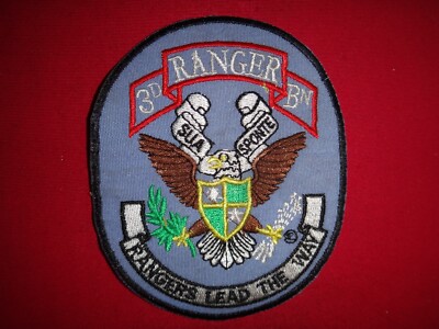 US Army 3rd Ranger Battalion 75th Ranger Regiment RANGERS LEAD THE WAY ...