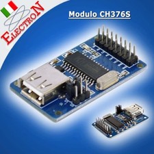 CH376S interfaccia USB HOST Modulo Lettore Adattatore per USB U DISK comp.CH375B
