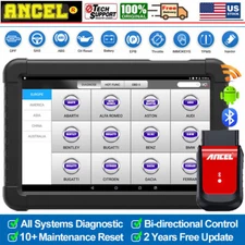 Ancel X6 Bidirectional All Systems OBD2 Scanner Car Diagnostic Tool Code Reader
